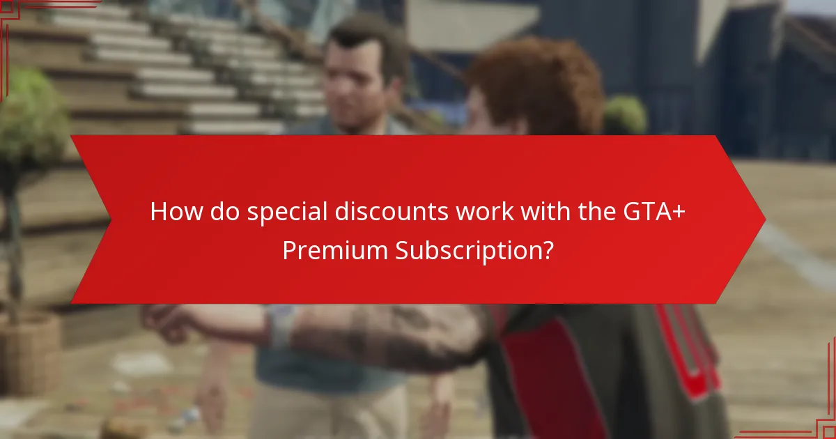 What exclusive rewards does the GTA+ Premium Subscription offer?