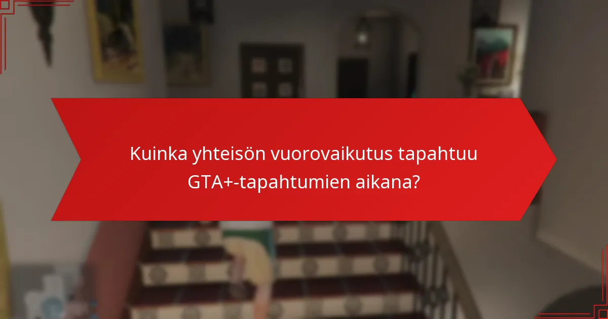 Millainen on palkintorakenne osallistumisesta GTA+-tapahtumiin?